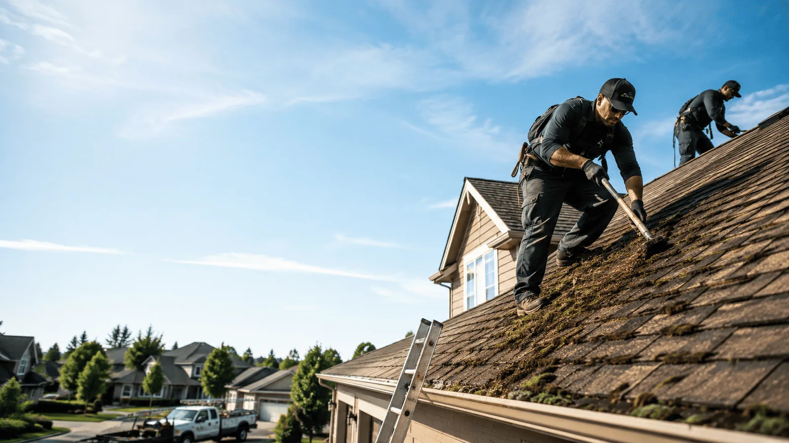 Roof Moss Removal in Webster, PA near me